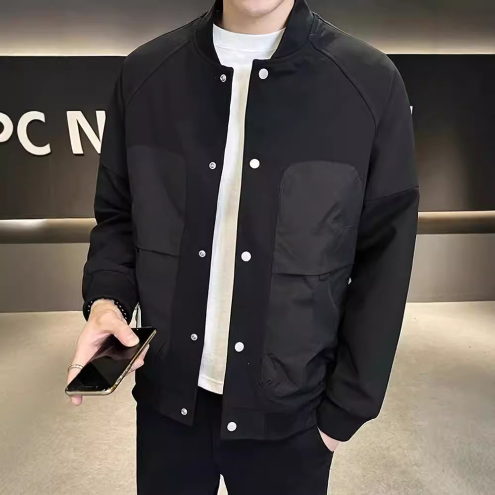 Veste de printemps et d'automne pour hommes, nouveau style, beau, luxueux, mode, vêtements d'hiver, veste pour hommes, polyvalente_voghion.com
