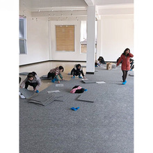 办公室地毯拼接方块满铺贴灰色块毯公司地垫商用工装水泥地直接铺