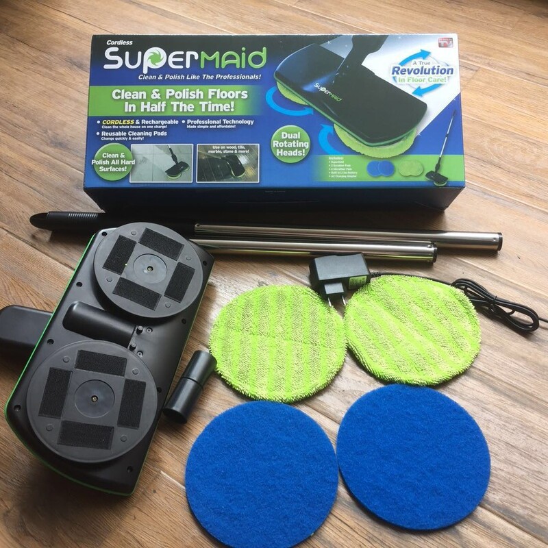 Cross-Border Popular Electric Mop, Handheld Rechargeable Cleaning Mop, Household Wireless Electric Mop, Automatic Floor Cleaning Machine