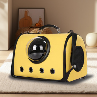 Portable PET bag horizontal cat bag space capsule large space mobile out fashion portable pet backpack wholesale