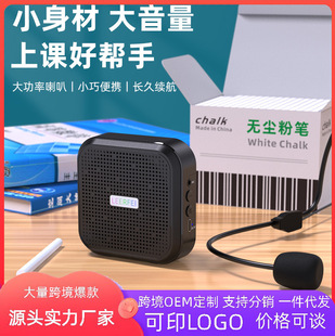 Little Bee E-3080 Teacher's Classroom Guide Amplifier with Headset Bluetooth Megaphone Audio Bluetooth Amplifier