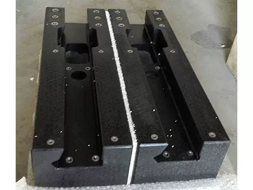 供大理石平尺 平行轨 等高块 大理石V型块 气浮平台 影像仪工作台