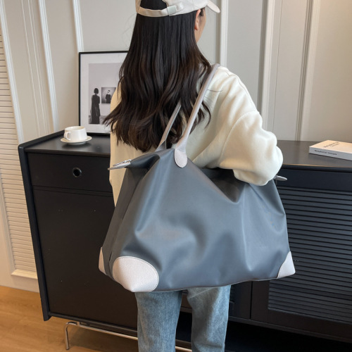 Ladies short-distance travel bag new large-capacity British style business trip luggage backpack portable shoulder sports fitness bag