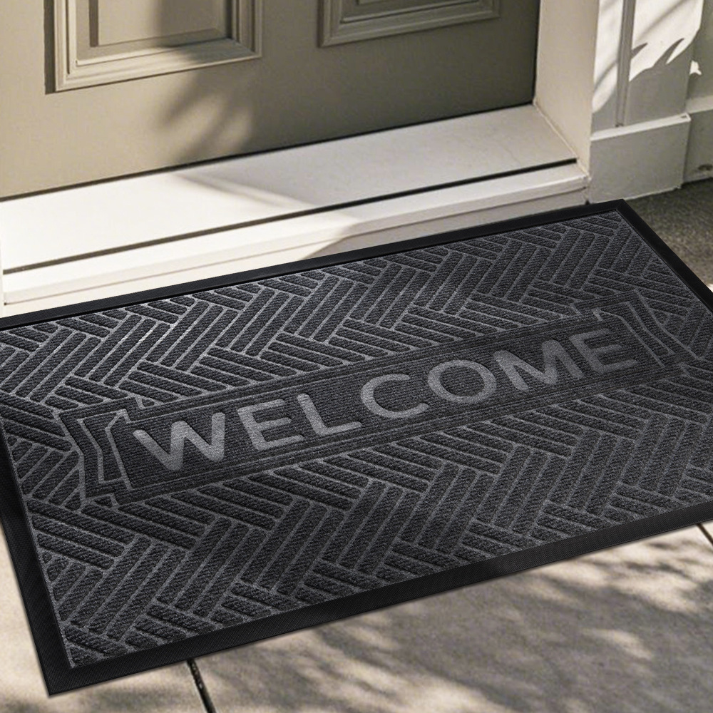 Nordic Home Entrance Floor Mats, Door Entry Anti-Slip Door Mats, Cross-Border Wholesale Living Room Stain-Resistant and Wear-Resistant Rubber Foot Mats