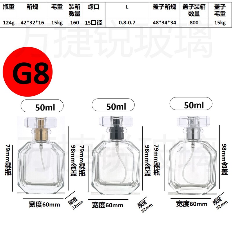 スクリュースポット卸売り15口径18口径スクリュー30ml 50mlポータブルガラス香水瓶分注瓶|undefined