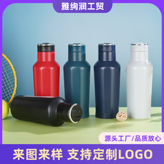 国境を越えた新しい 316 ステンレス鋼魔法瓶カップポータブル小口ボトル登山ポット大容量スポーツウォーターカップ吸引ノズル付き
