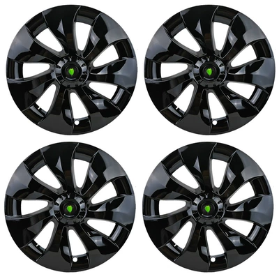 Hub cover tire cover cyclone front modification - my19-inch-whirlwind-bright-black-black-label-set-of-4
