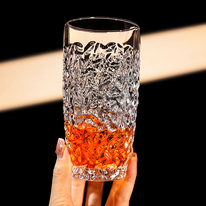 Vasos de vidrio creativos, vasos de vino extranjeros, vasos de vino de alto valor, vasos de cerveza, vasos de agua, vasos de whisky caseros, vasos de bebidas ins