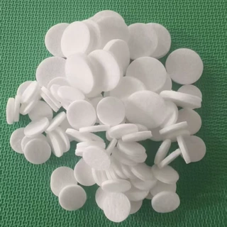 精油加湿器圆形香薰纤维棉芯香氛挥发PET棉片香薰机吸水绵毛毡