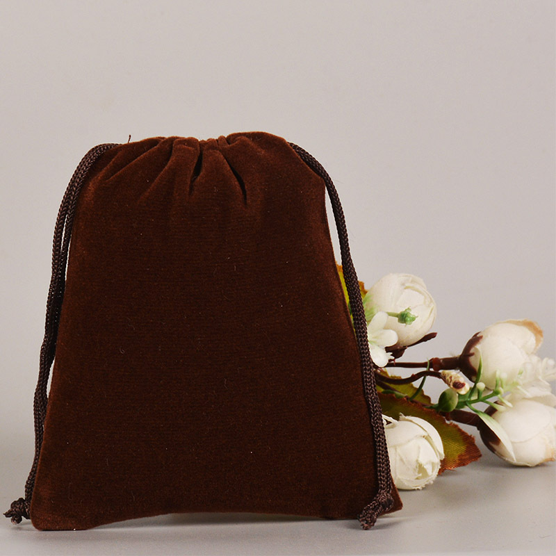 Bolsa de franela grande, embalaje de joyería, bolsillo con cordón de franela, bolsa con cordón de regalo, bolsa de franela de alimentación móvil para auriculares