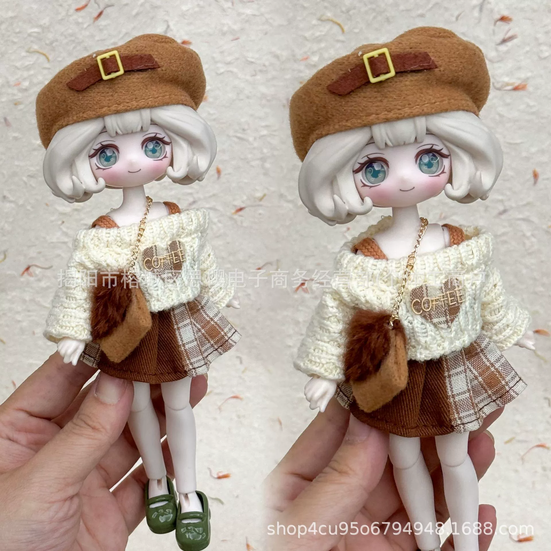 Набор одежды для куклы 8 очков bjd 12 очков ob11 11–17 см Ah Ti Bang Ni Tu Penny Beast Boy Clothes