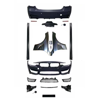 Big Surrounded body kit, front bumper, front - m3-front-bumper-rear-bumper-side-skirts-fenders-11-freight-collect