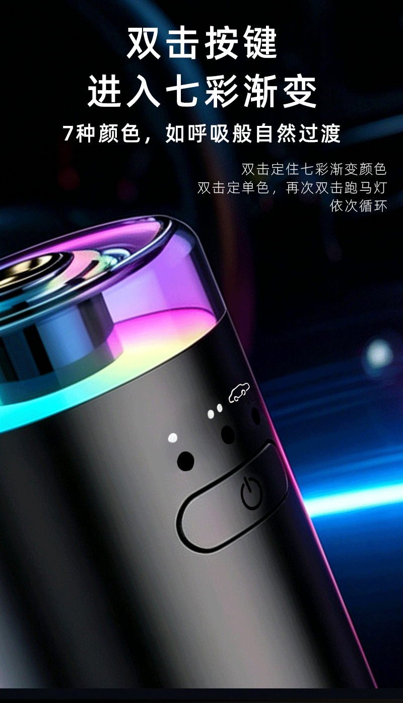 Smart Car Air Vent Fragrance Diffuser Creative Car Interior Accessories Car Perfume Essential Oil Automatic Spray Manufacturer Wholesale