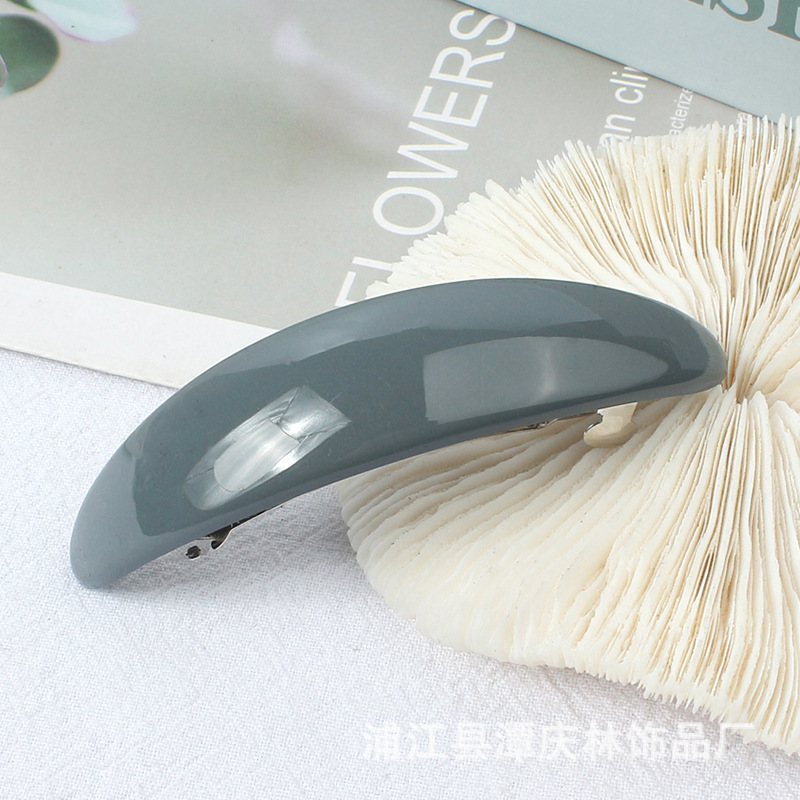 韓国のアクリルクリップの頭飾りヘアピン気質ヘアピン後頭部スプリングクリップ|undefined