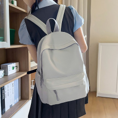 书包女ins小清新初中高中生 双肩包大容量学院风少女旅行休闲背包