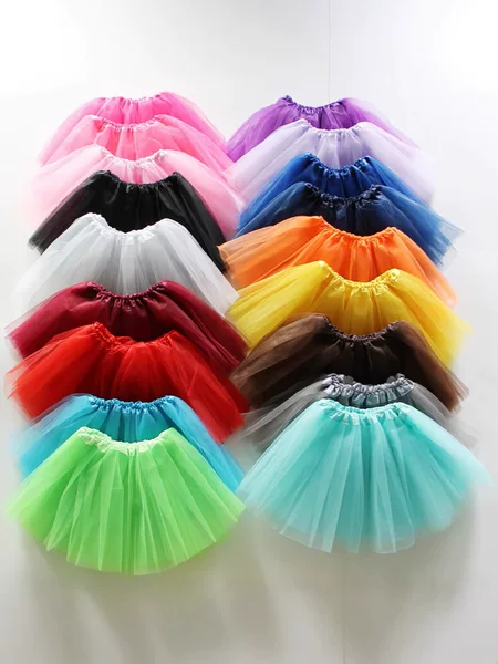 Amazon Cross-Border Adult Skirt Mesh Skirt European and American Tutu Skirt Ballet Tutu Skirt Dance Skirt Three Layers Six Pieces