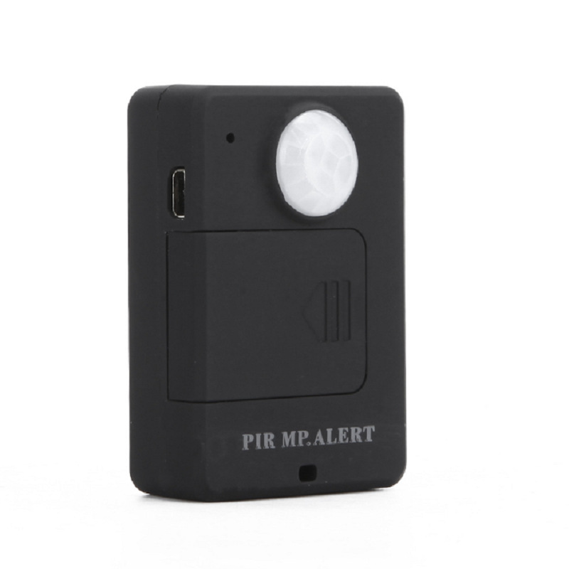 外贸A9红外人体感应电话自动回拨迷你型GSM家用防盗定位报警器