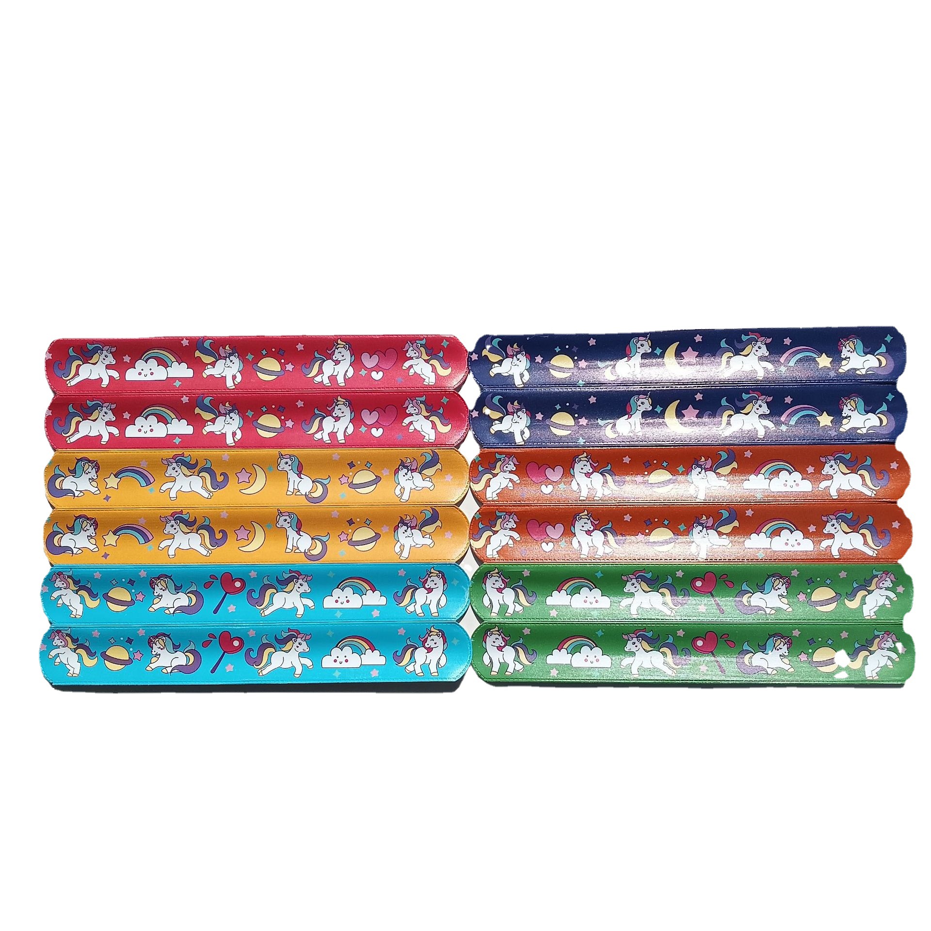 Nuevo Unicornio pop anillo pulsera de los niños decoración del partido pulsera