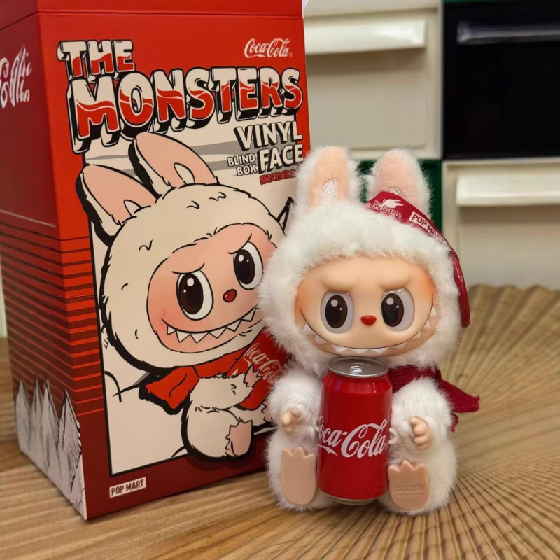 POP MART 第三世代ラブブ l コーラモデル POP MART シリーズ シットダウンパーティー トレンディなビニールぬいぐるみ ブラインドボックス|undefined