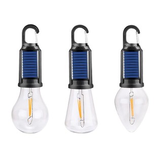 New Outdoor Warm Light Bulb Retro Atmosphere Camping Lamp Multi-Functional Portable Tungsten Charging Tent Camping Lamp