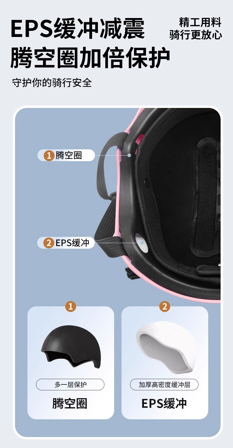 Saviron 3C certified children's helmet for electric vehicles, suitable for all seasons, for boys and girls aged 3-12, for autumn and winter use on electric scooters