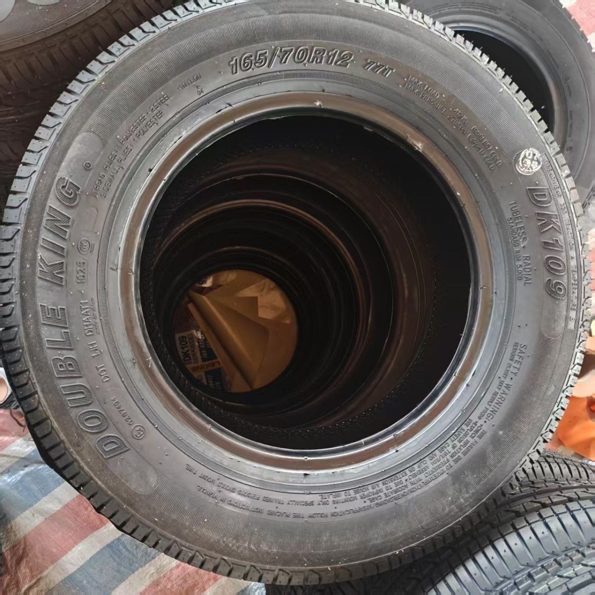 Brand New Tire 165/70R12 77t for Wuling Mini Tricycle and Bestune Pony Modification 1657012