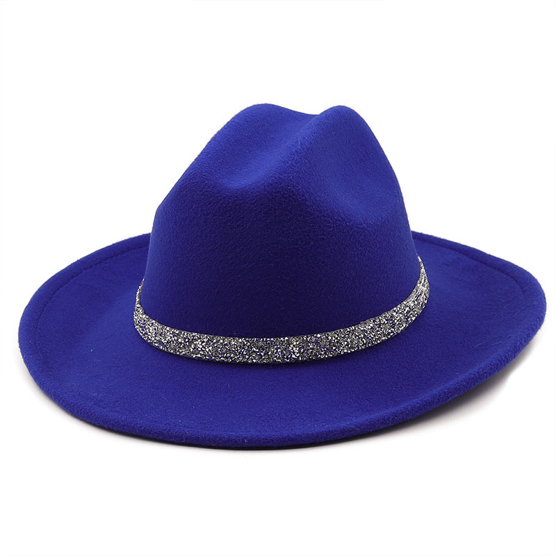 111g Weight Housewarming, Anniversary, Business, Wedding, Outdoor, Beach, Birthday, Festival, Shopping Occasion Polyester Material Solid Color Pattern Unisex Gender Basic Style Royal Blue, Grey, White, Pink, Purple, Red, Green, Blue, Camel, Yellow, Black Color Winter New Black Diamond Chain Woolen Hat Wholesale Nihaojewelry 7