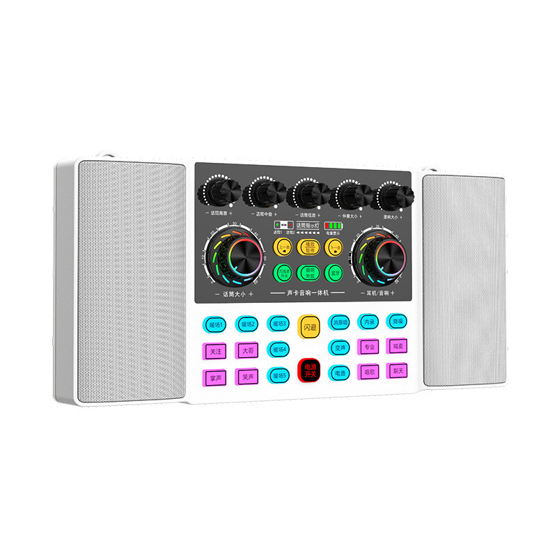 布谷鳥k 6生中継歌サウンドカード音響一体機マイク家庭k歌無線bluetoothスピーカーセット|undefined