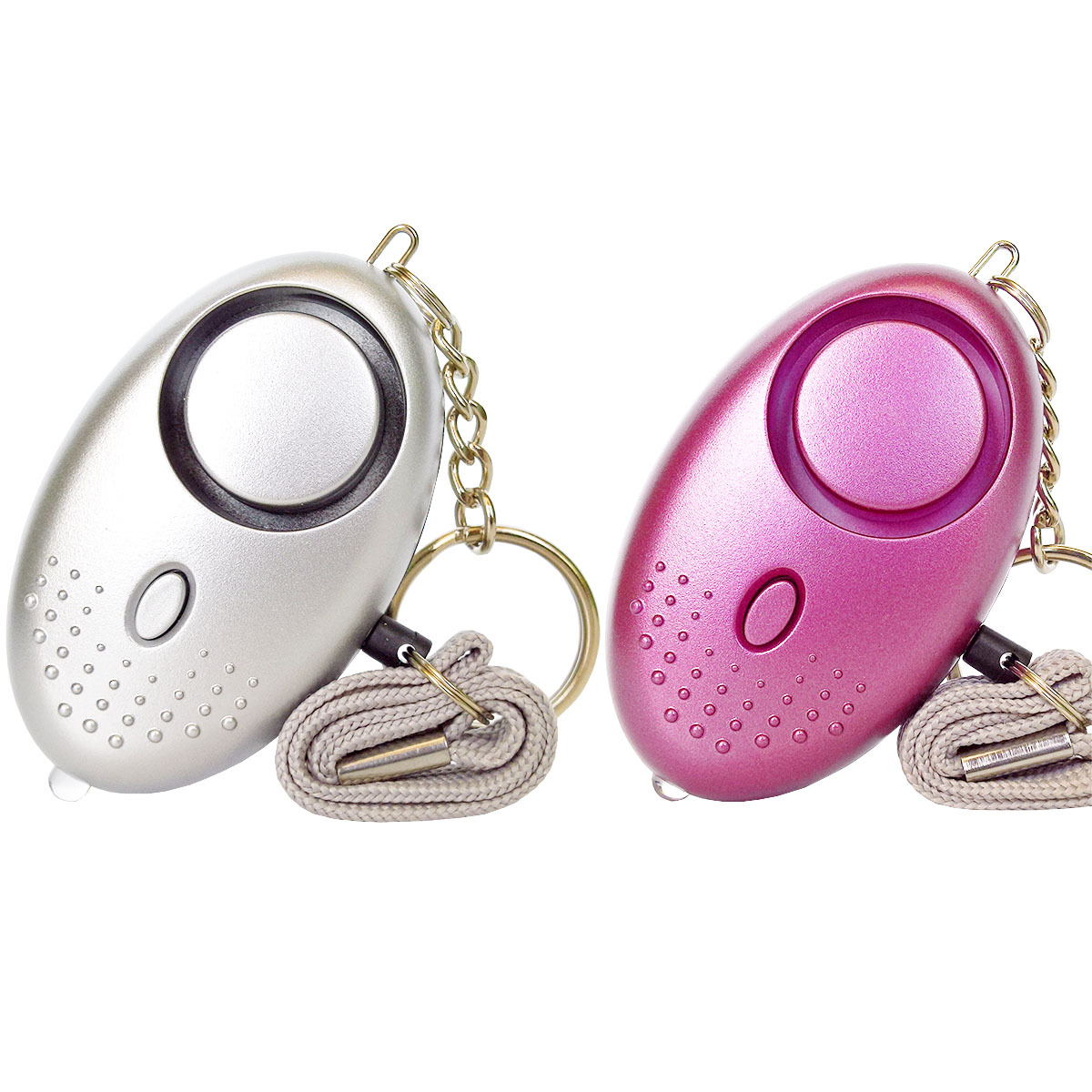 Alarma de Autodefensa con Linterna LED para Mujeres
