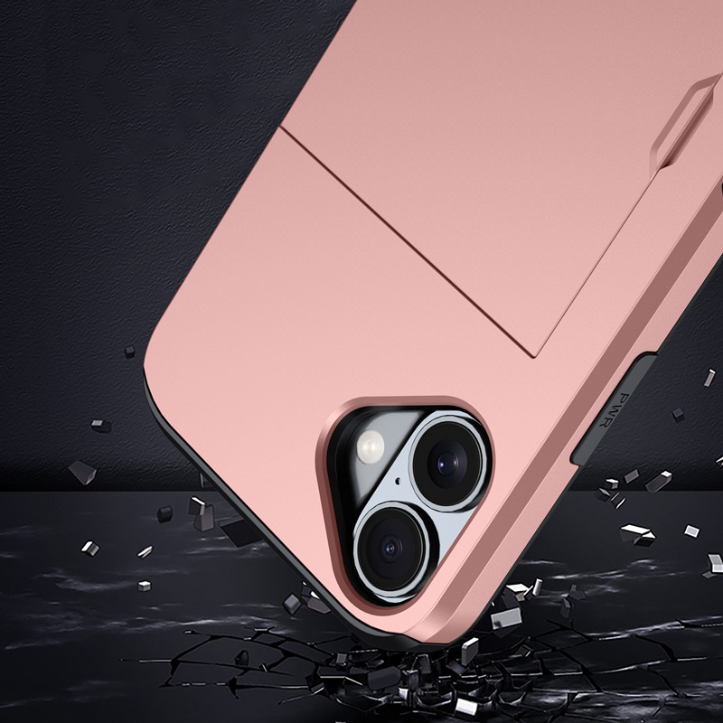 Coque iphone 17 pro avec porte-cartes et cache coulissant protection_voghion.com