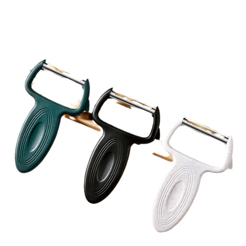 Cuchillo de raspado de acero inoxidable Kit de herramientas de planador de cocina cuchillo de raspado de patatas casco multifuncional melón