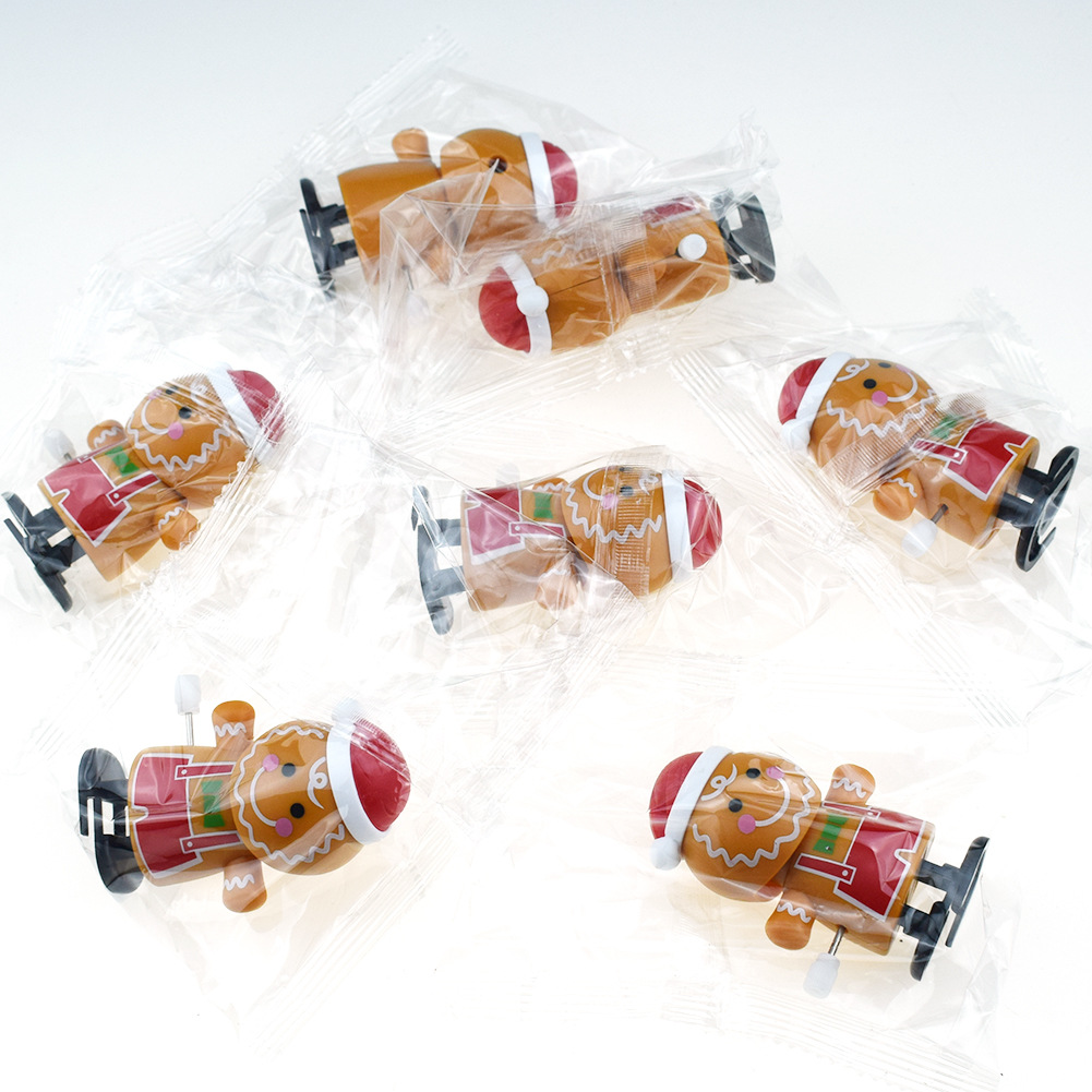 Gingerbread Pattern Christmas Gingerbread Plastic Toys