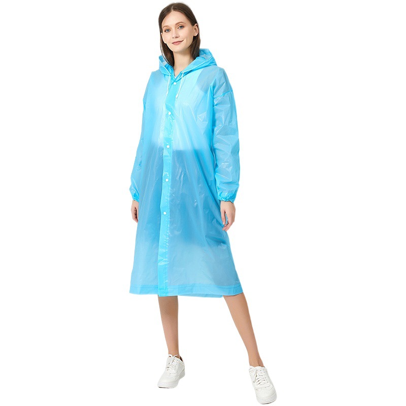 Impermeable para adultos no desechable al por mayor a prueba de viento impermeable Eva engrosado cuerpo completo impermeable de una sola pieza ventas directas de fábrica