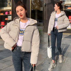外国貿易の簡単な2023種類の韓国版の帽子の短い羽毛の綿服の小さい子供のレジャーのパンの服のジャケットの小さい綿入れの上着
