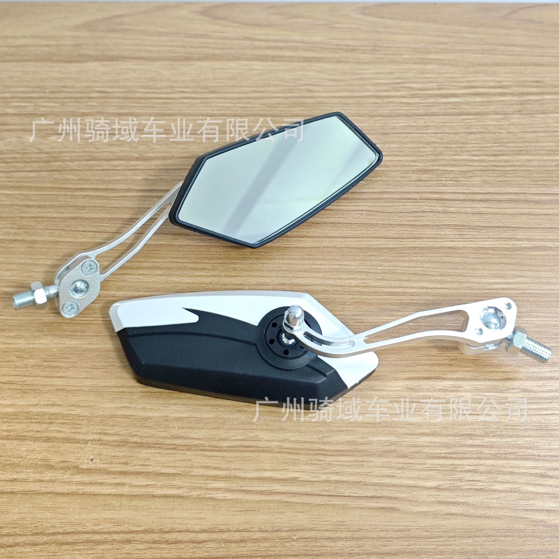 Motorcycle and Electric Vehicle Modified Universal Rearview Mirrors, Cross-Border Hot-Selling Products, Reverse Mirrors, Ghost Fire Rearview Mirrors