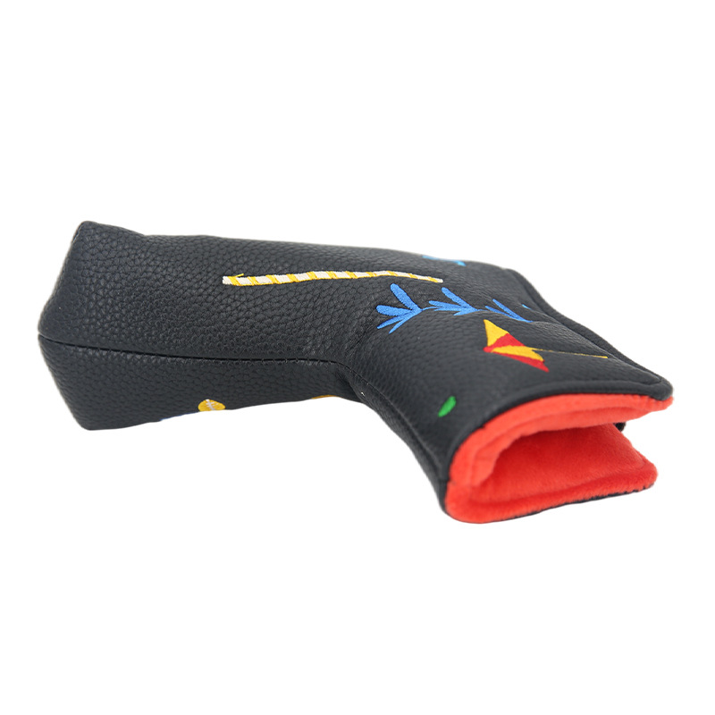 Nuevo Club de golf putter tapa de la PU cubierta protectora recta imán cerrado suministro directo de fábrica Venta caliente transfronteriza