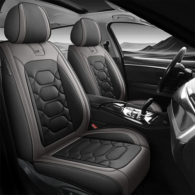 Four Seasons Pad all-inclusive seat cushion single full leather - gray-1-single-standard-version