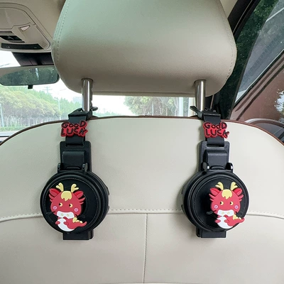Holder Hook, Multifunctional 2-in-1 | Car cup holder/beverage holder - two-in-one-water-cup-holderhook-black-chenlong-1-2-pieces
