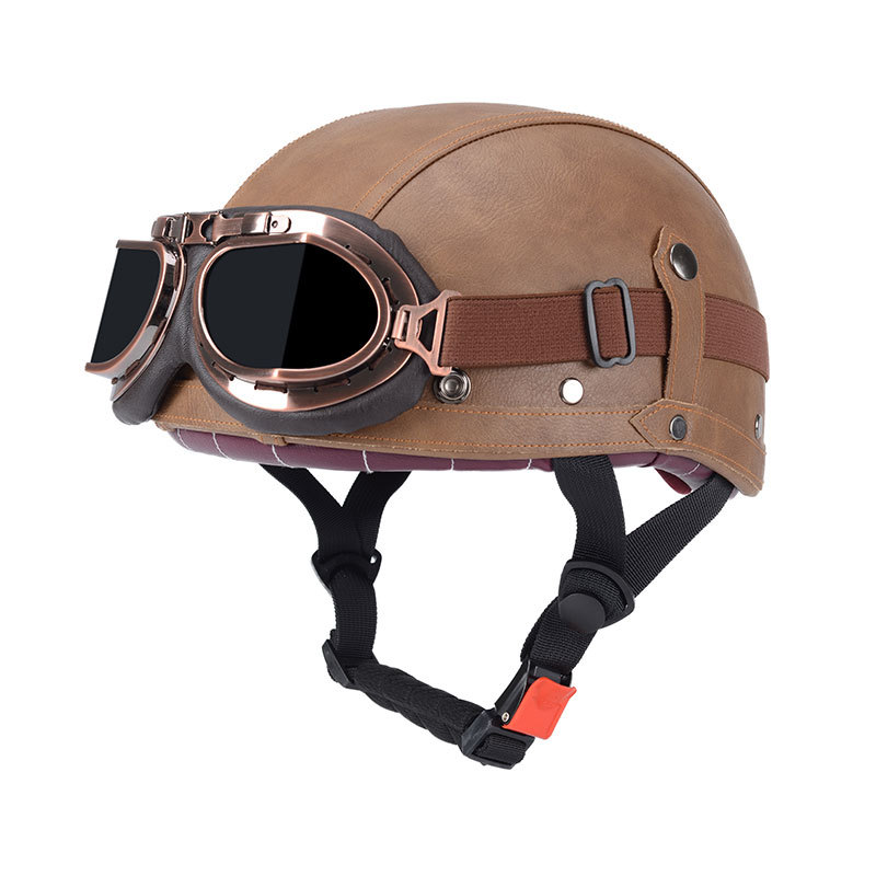 다크 브라운 평면 + 구리 프레임 티 미러