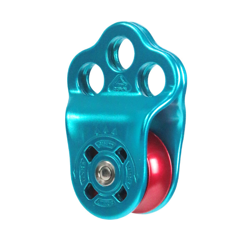 Outdoor equipment, mountaineering, rock climbing, caving, fixed pulleys, transport and rescue, traversing, hoisting pulleys, aluminum alloy pulleys.
