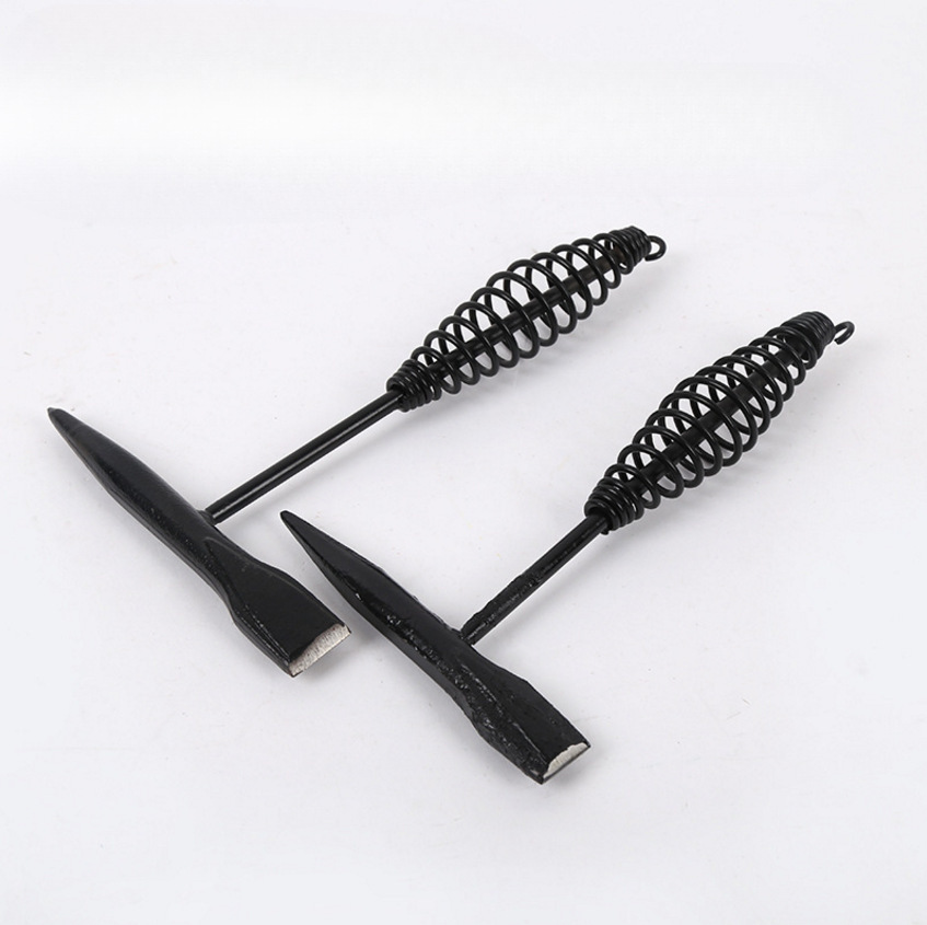 批发 弹簧柄电焊锤 电焊工锤 焊渣锤 敲渣锤 敲锈锤 除锈锤 锤子