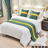 Modern Simple Nordic Geetter Pure Hotel Beauty bed flag bed tissue Golden model bedroom bed cover bed