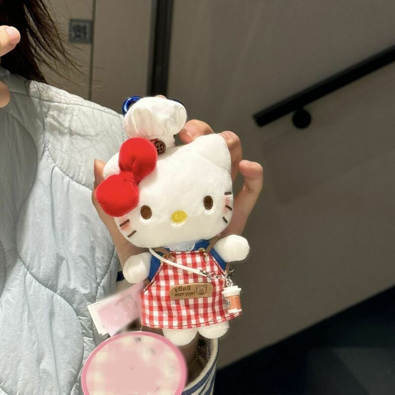 格子裙挎包kitty挂件智秀同款哈喽kitty包包挂饰kt猫送女生礼物|undefined