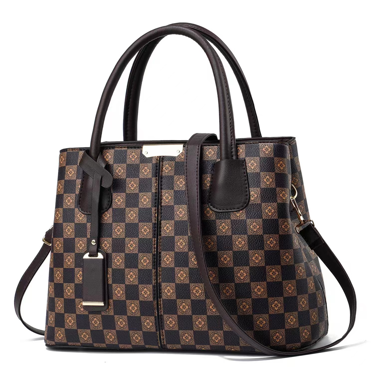 Bolsa transfronteriza bolso de mano con impresión retro textura bolso de viaje bolso de mujer bolso de hombro de gran capacidad bolso de mensajero bags