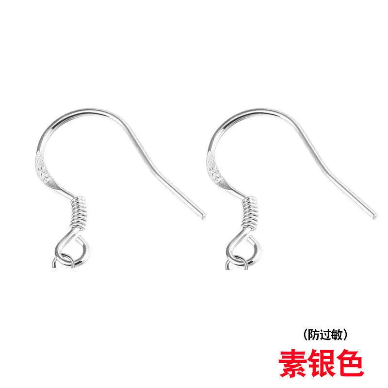 Earrings, accessory, 100 pieces, silver 925 sample, DIY