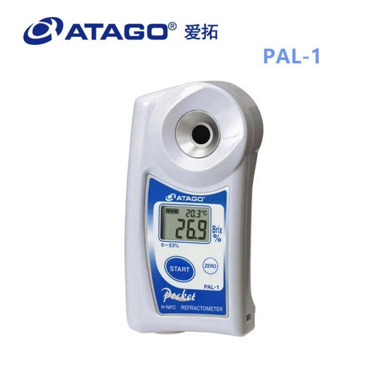 ATAGO (Aituo) PAL-1 портативный цифровой рефрактометр PAL-2 цифровой цифровой измеритель сахара для фруктов