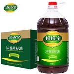 道道全浓香菜籽油5L瓶整箱 物理压榨 传统浓香农家风味