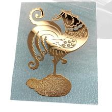 定制超薄金属标贴 铭牌制作 镍标 金属标分离贴logo 产品标签广东