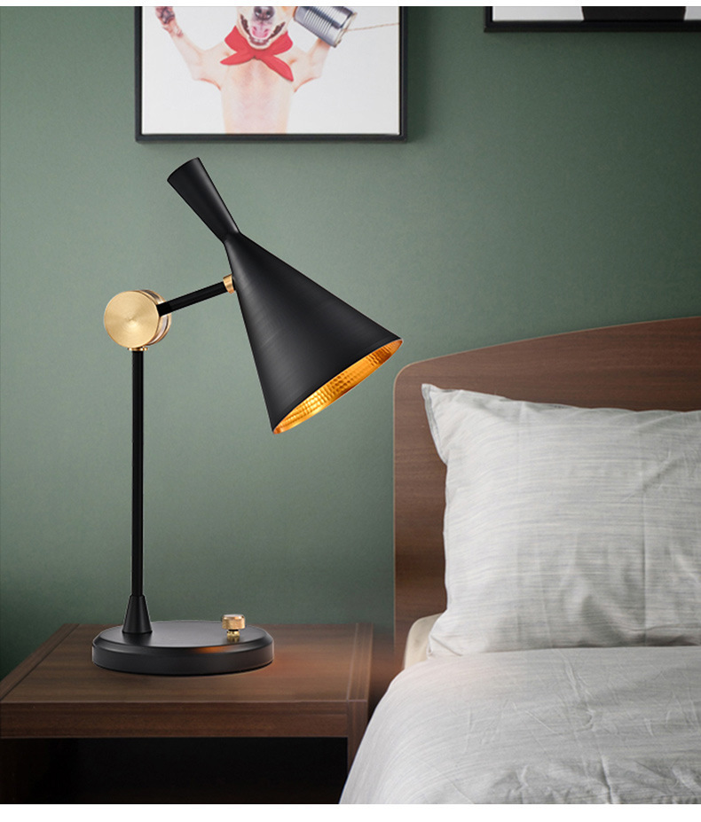 Nordic-style Minimalist LED Speaker Desk Lamp For Home Offices And Childrens Rooms