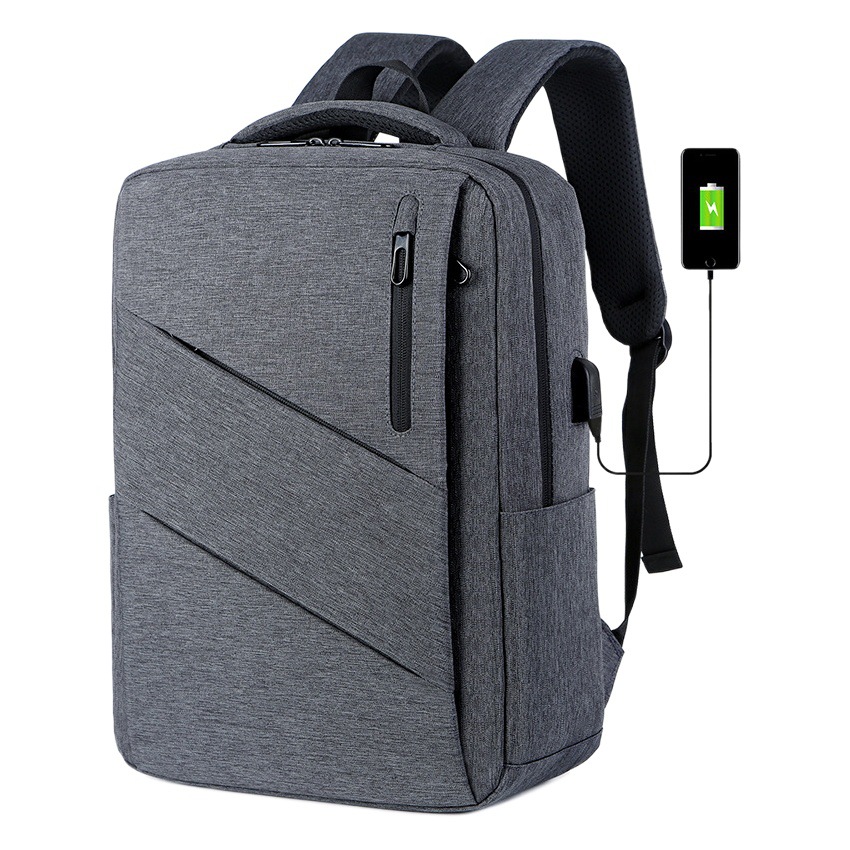 Backpack Men's Cross-border 17-inch Laptop Bag 15.6-inch Casual Business Backpack Men's Backpack
